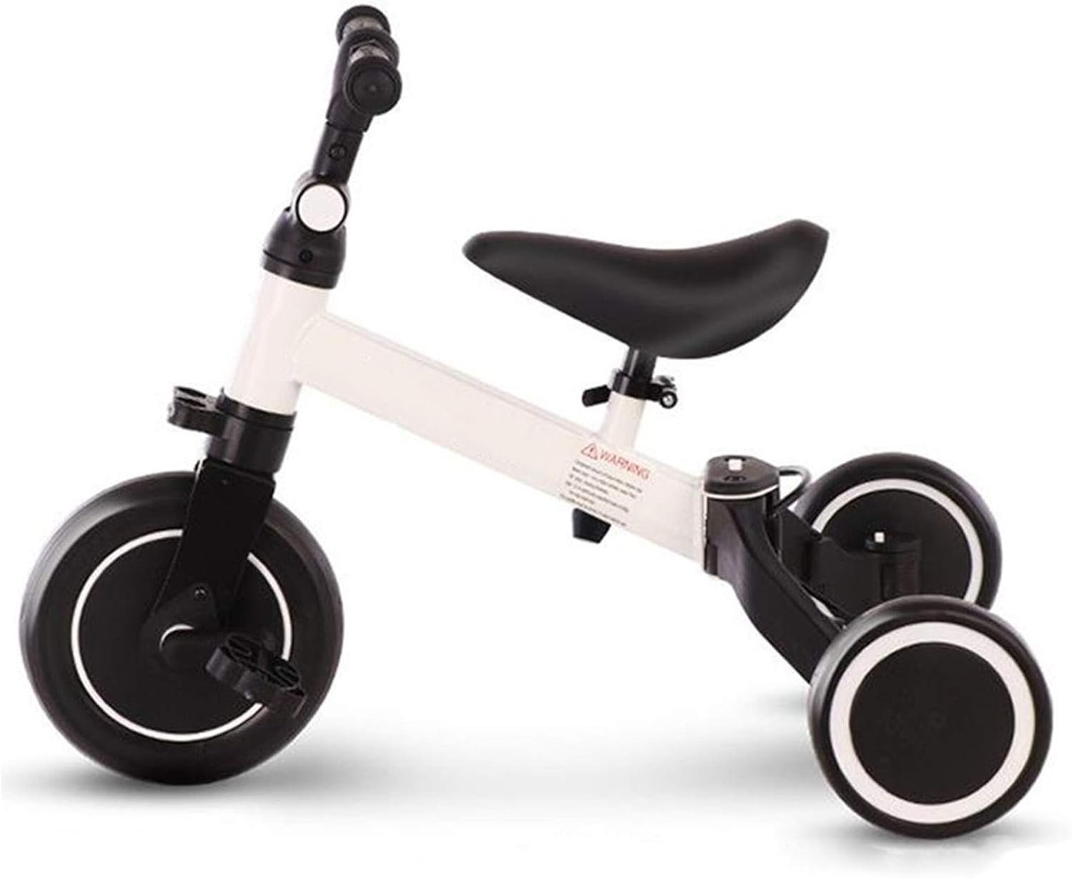 دراجة ثلاثية العجلات للأطفال 1-6 سنوات - مقعد قابل للتعديل، سلة تخزين