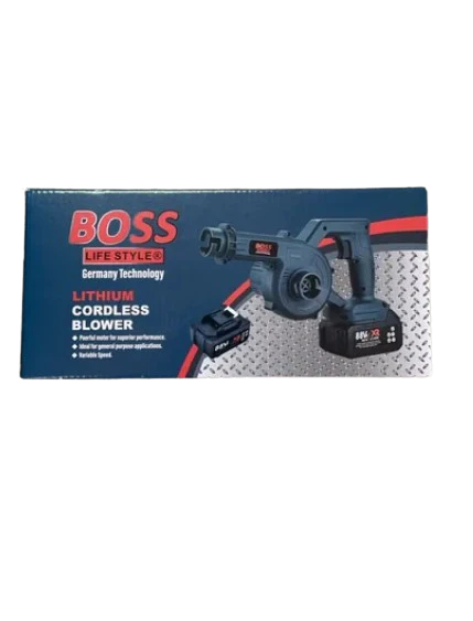 BOSS 88V Cordless Air Blower - Dual Battery, 13000 RPM, 2.5m³/min Flow - Image 3