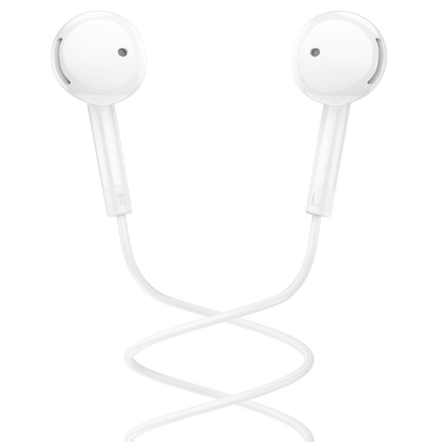 سماعات HOCO M95 سلكية Type-C ديجيتال - 10مم، ميكروفون، 1.2م أبيض - الصورة 4