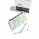 لوحة مفاتيح ميكانيكية لاسلكية K620T بترميز RGB وتصميم مدمج