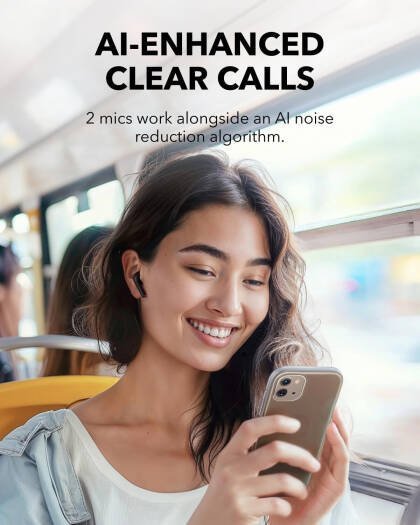 Anker Soundcore K20i Wireless Earbuds - Bluetooth 5.3, AI Noise Reduction, 36H Battery - Image 6