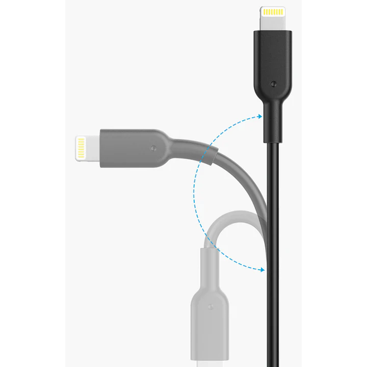 شاحن سيارة Anker PowerDrive 2 Elite 24W - 2 USB، كابل Lightning، PowerIQ - الصورة 4